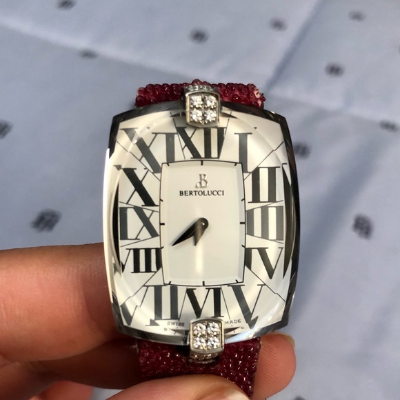 Bertolucci Doppia Stainless Steel with Diamonds - Picture 5 of 6